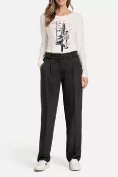 Брюки однотонные прямого кроя Gerry Weber
