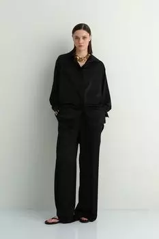 Брюки палаццо на эластичном поясе LAROOM