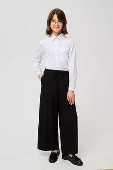 Брюки палаццо трикотажные на эластичном поясе SMENA