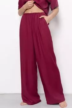 Брюки пижамные на эластичном поясе Almando Melado