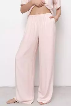 Брюки пижамные на эластичном поясе Almando Melado