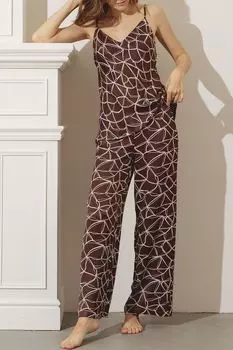 Брюки пижамные с принтом Almando Melado