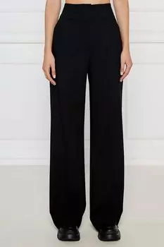 Брюки прямого кроя с высокой талией HUGO