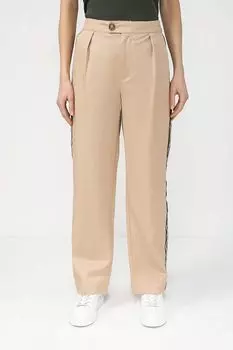 Брюки прямого кроя с защипами PEPE JEANS