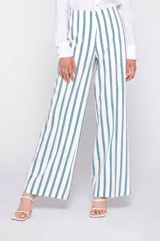 Брюки прямого кроя в полоску Silvian Heach