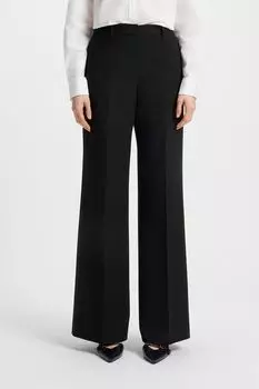 Брюки расклешенные классического кроя HUGO