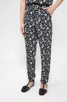 Брюки с анималистичным принтом s.Oliver