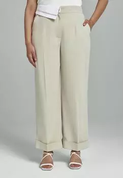 Брюки с декоративным поясом DIVNO