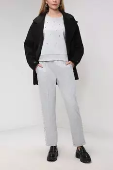 Брюки с декором TWINSET