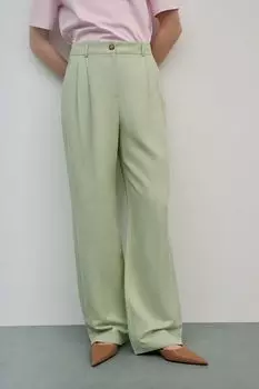 Брюки с добавлением льна свободного кроя DREAMS by Alena Akhmadullina