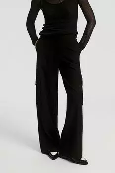 Брюки с карманами расклешенные Nume