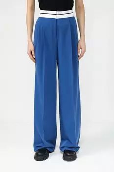 Брюки с поясом с вывернутой наизнанку деталью HUGO