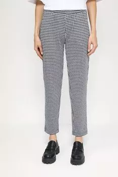 Брюки с принтом гусиная лапка BELUCCI