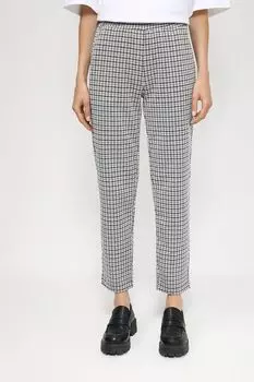 Брюки с принтом гусиная лапка BELUCCI