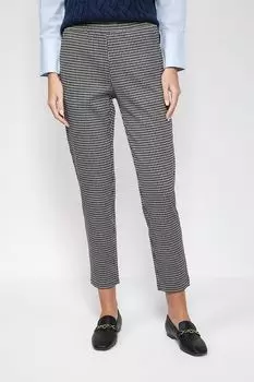 Брюки с принтом гусиная лапка BELUCCI