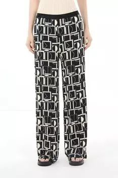 Брюки с принтом свободного кроя Marc O'Polo