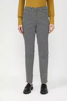 Брюки с принтом зауженного кроя More&More