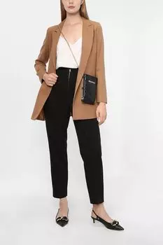 Брюки с высокой посадкой Guess