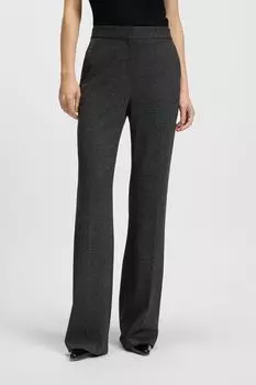 Брюки с высокой талией BOSS