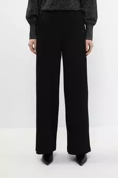 Брюки с высокой талией и широкими штанинами s.Oliver