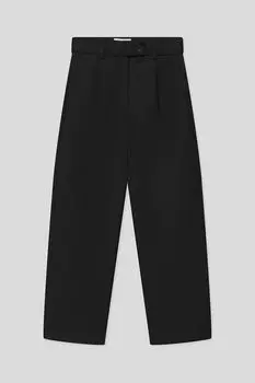 Брюки с высокой талией прямого кроя Choupette