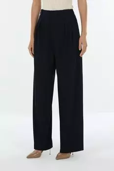 Брюки с защипами BOSS