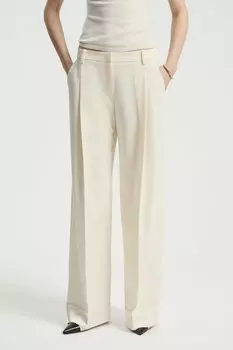 Брюки с защипами и манжетами Nume