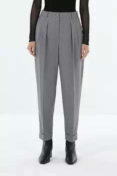 Брюки с защипами и отворотами SABRINA SCALA