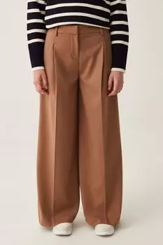 Брюки с защипами широкого кроя Baby Angel