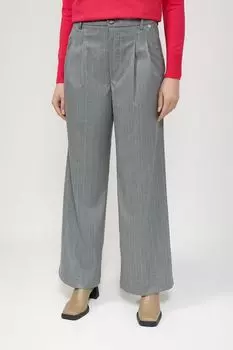 Брюки с защипами в полоску Rinascimento