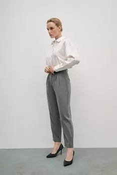 Брюки с защипами зауженные Akhmadullina Dreams