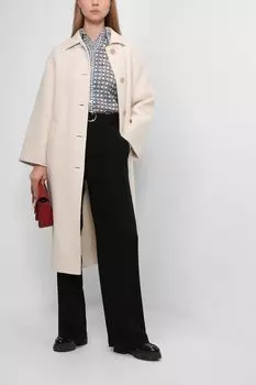 Брюки с завышенной талией BOSS