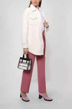 Брюки с завышенной талией More&More