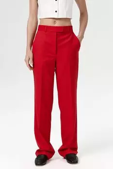 Брюки шерстяные прямого кроя Fashion Rebels