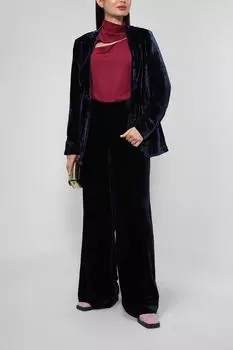 Брюки широкие бархатной фактуры Gerry Weber