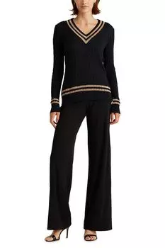 Брюки широкого кроя Lauren Ralph Lauren