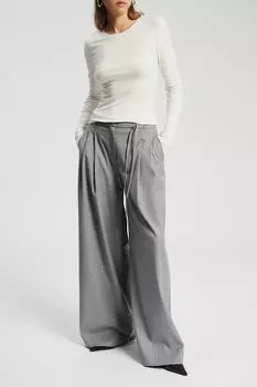 Брюки широкого кроя на кулиске Nume