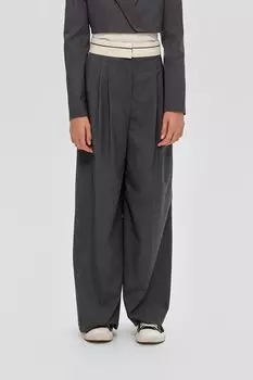 Брюки широкого кроя с корсажным поясом Choupette