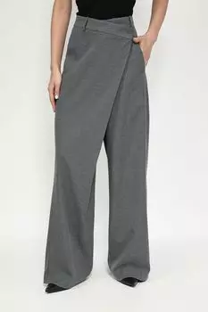 Брюки широкого кроя с запахом Adolfo Dominguez