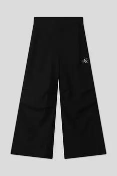 Брюки широкого кроя с защипами Calvin Klein Jeans