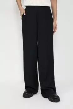 Брюки широкого кроя с защипами Esprit Casual