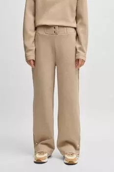 Брюки спортивные хлопковые на кнопках BOSS