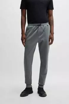 Брюки спортивные хлопковые на кулиске BOSS