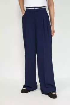 Брюки свободного кроя с защипами More&More