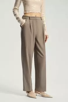 Брюки трикотажные с защипами Nume