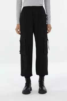 Брюки укороченные с карманами Guess