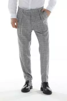 Брюки укороченные в клетку Cinque