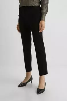 Брюки укороченные зауженного кроя BOSS