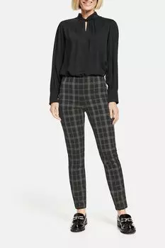 Брюки в клетку облегающего кроя Gerry Weber