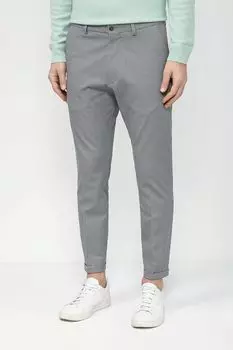 Брюки в клетку с защипами Cinque